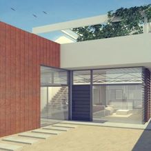 Arquitecto Pedro J. Alonso Robles render de vivienda